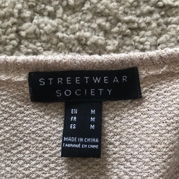 Sweet wear Society Cream Cardigan - Medium - Picture 4 of 4